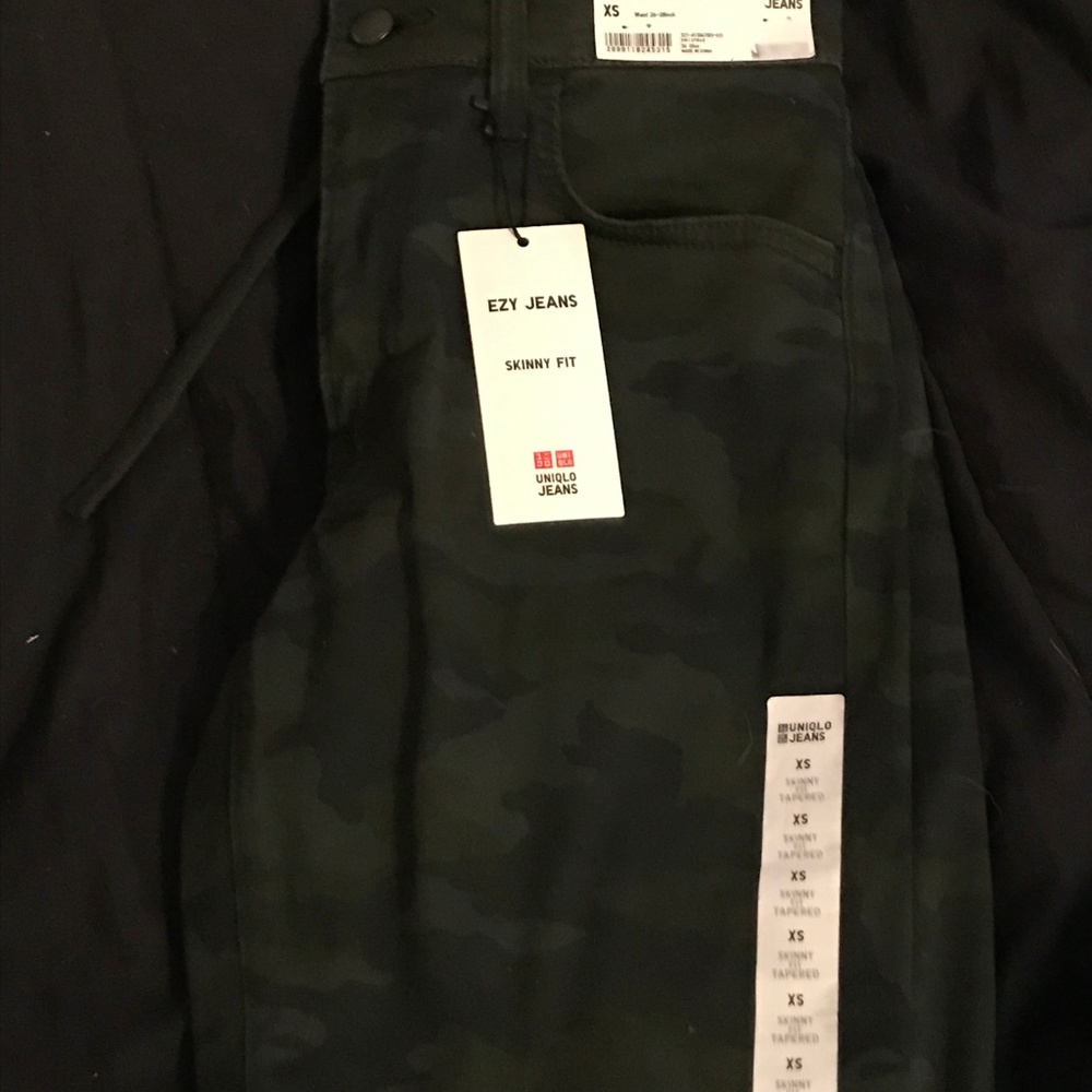 Olive Camouflage Ezy Jeans